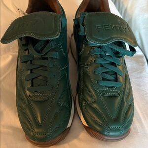 Fenty Puma Women's Green Sneakers